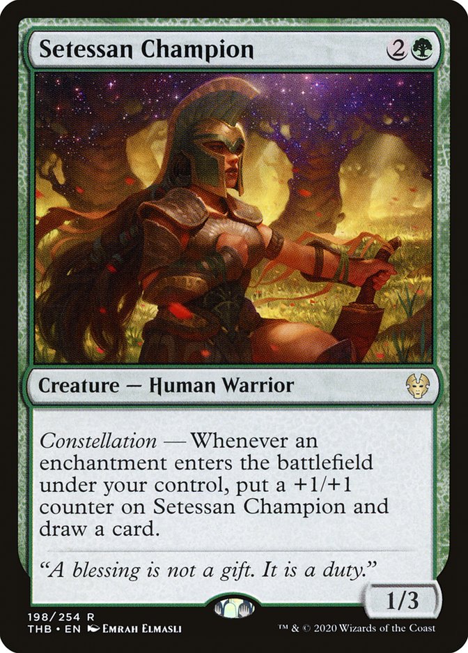 Setessan Champion (Theros Beyond Death)  - Foil