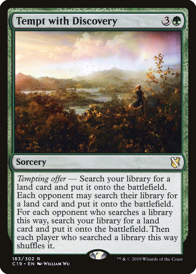 Tempt with Discovery (Commander 2019) 