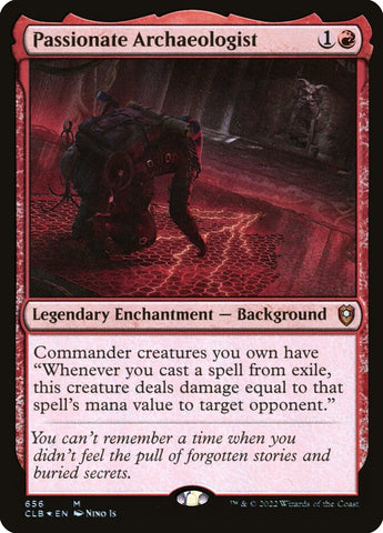 Passionate Archaeologist (Commander Legends: Battle for Baldur's Gate)  - Foil