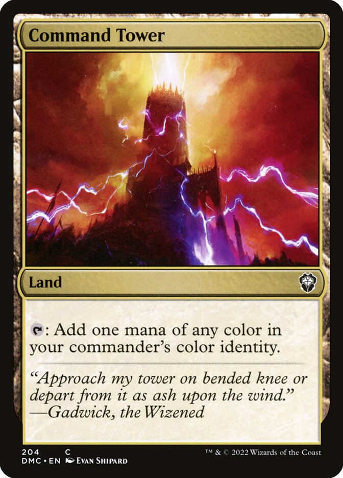 Command Tower 204/50 (Commander: Dominaria United) 