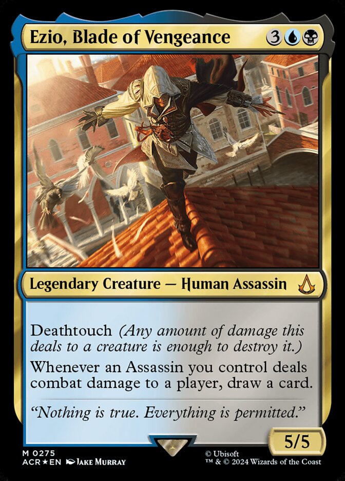 Ezio, Blade of Vengeance (Universes Beyond: Assassin's Creed)  - Foil