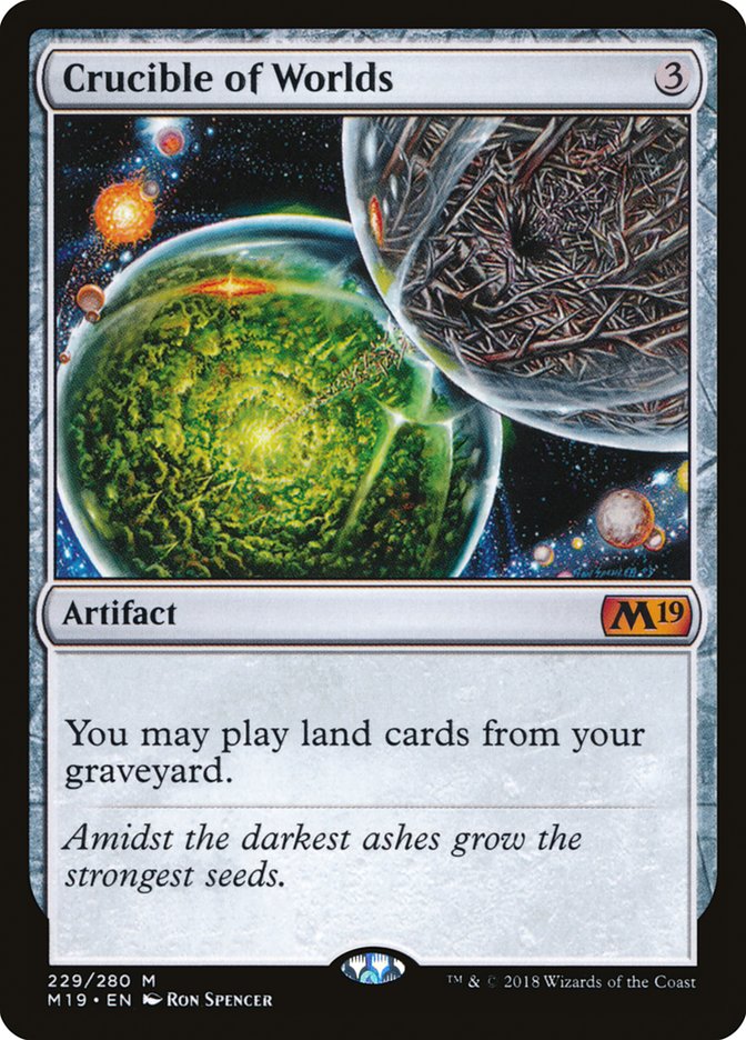 Crucible of Worlds 229 (Core Set 2019) 