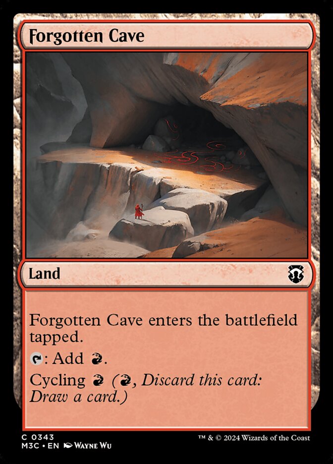 Forgotten Cave 343/411 (Commander: Modern Horizons 3) 