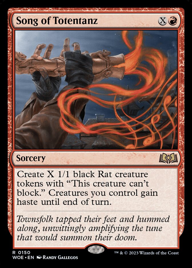 Song of Totentanz (Wilds of Eldraine)  - Foil