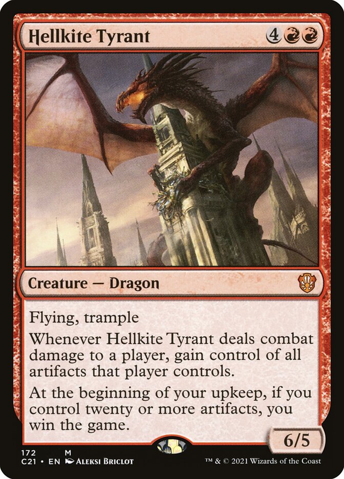 Hellkite Tyrant (Commander 2021) 