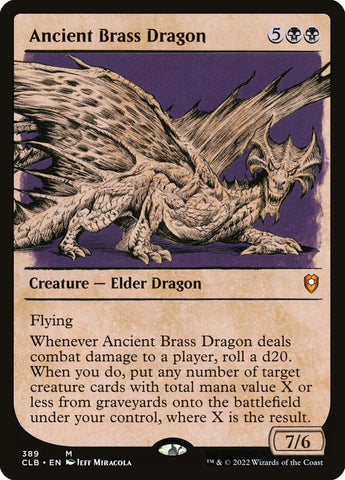 Ancient Brass Dragon (Commander Legends: Battle for Baldur's Gate)  - undefined