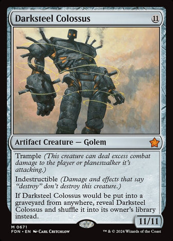 Darksteel Colossus (Foundations) 