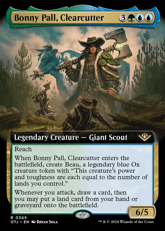 Bonny Pall, Clearcutter 349 (Outlaws of Thunder Junction)  - Extended Art