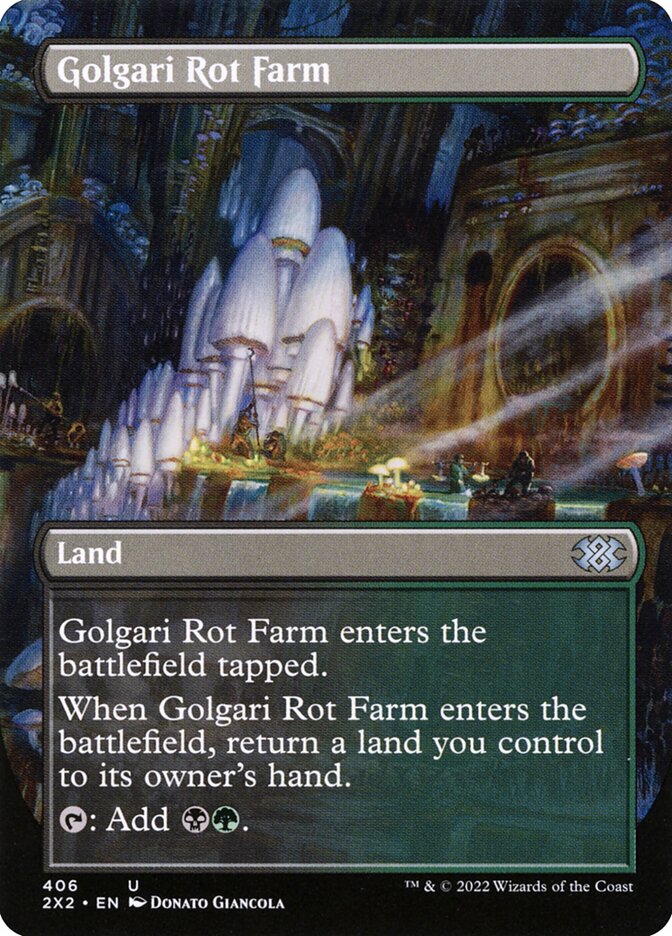 Golgari Rot Farm (Double Masters 2022)  - Foil