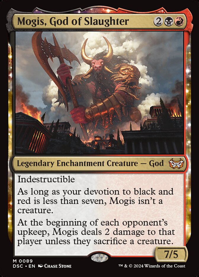 Mogis, God of Slaughter 89 (Commander: Duskmourn: House of Horror) 