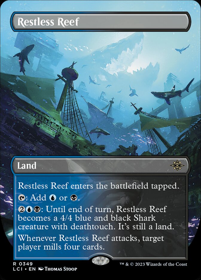 Restless Reef (The Lost Caverns of Ixalan)  - Foil