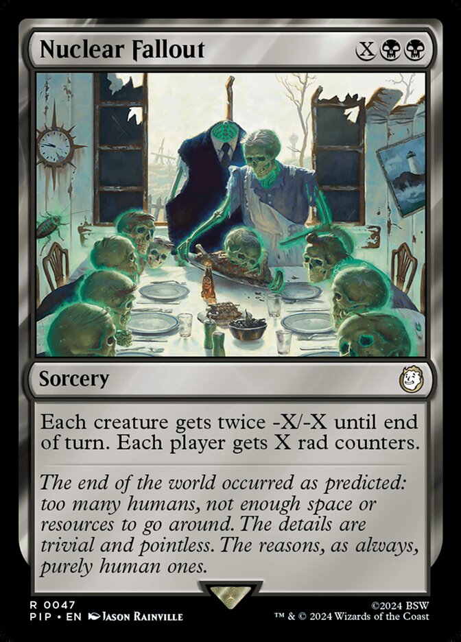 Nuclear Fallout (Universes Beyond: Fallout)  - Foil