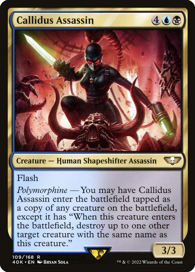Callidus Assassin 109 (Universes Beyond: Warhammer 40,000) 