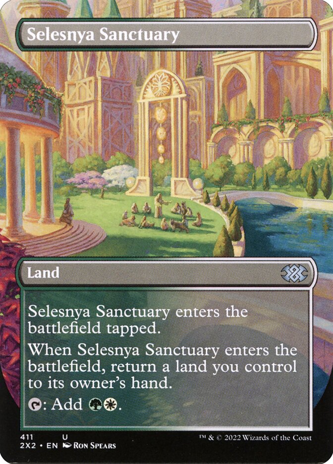 Selesnya Sanctuary (Double Masters 2022)  - Foil