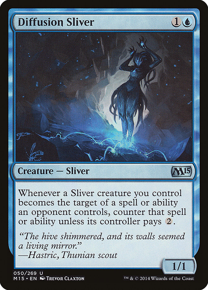 Diffusion Sliver (Magic 2015 (M15))  - Foil
