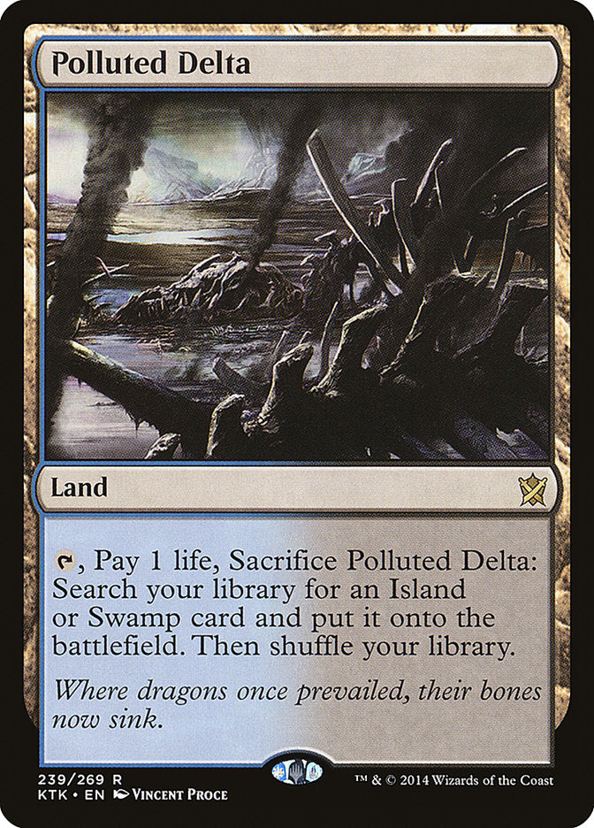 Polluted Delta (Khans of Tarkir) 