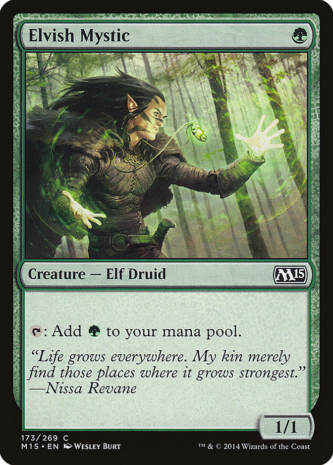 Elvish Mystic 173 (Magic 2015 (M15)) 
