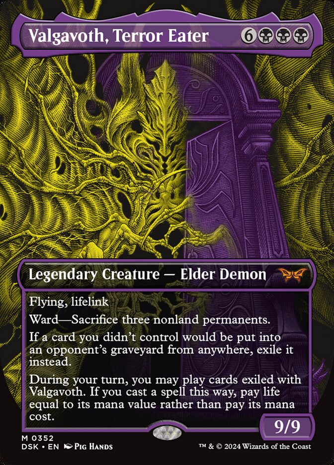 Valgavoth, Terror Eater (Duskmourn: House of Horror) 