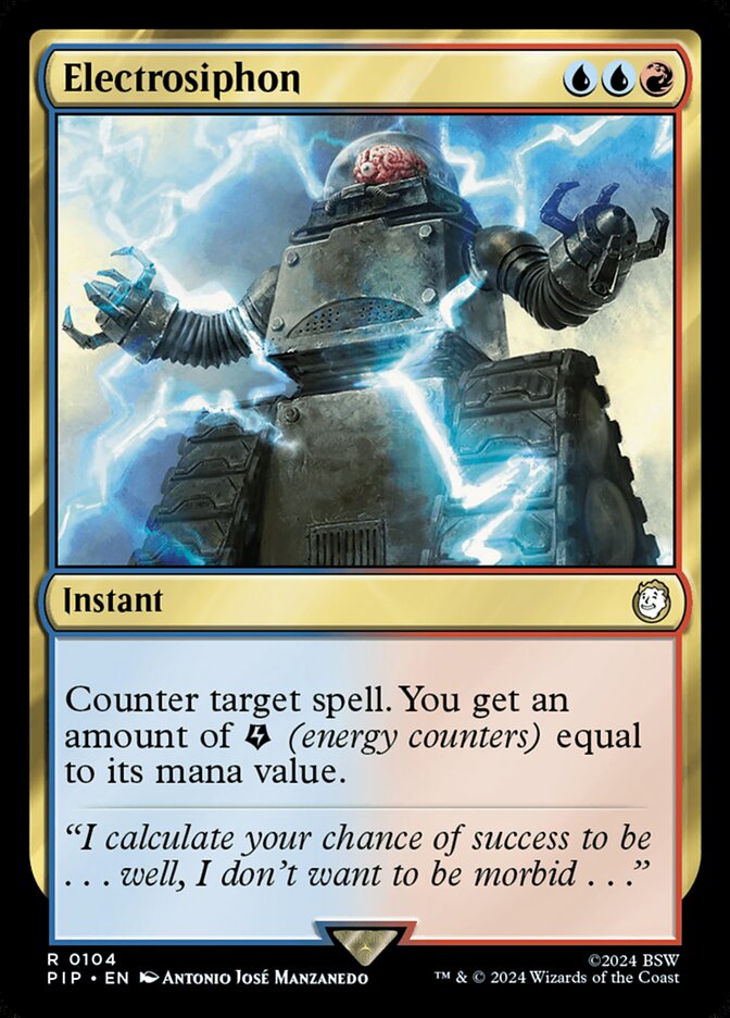 Electrosiphon (Universes Beyond: Fallout)  - Foil