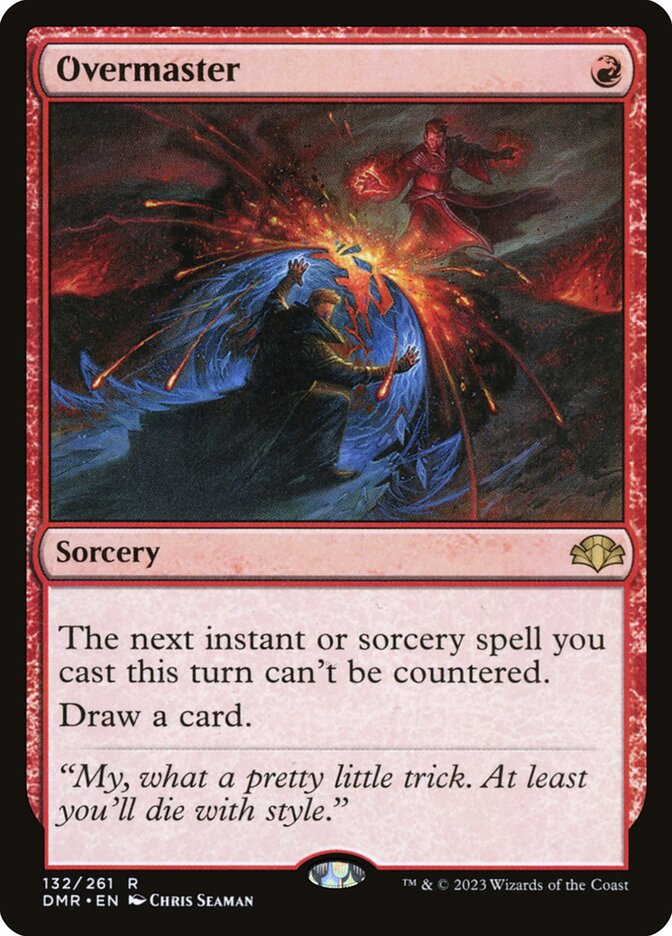 Overmaster 132/261 (Dominaria Remastered)  - Foil