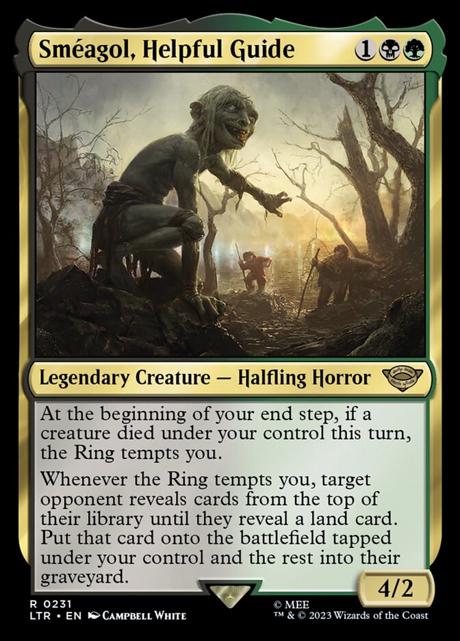 Sméagol, Helpful Guide (Universes Beyond: The Lord of the Rings: Tales of Middle-earth)  - Foil