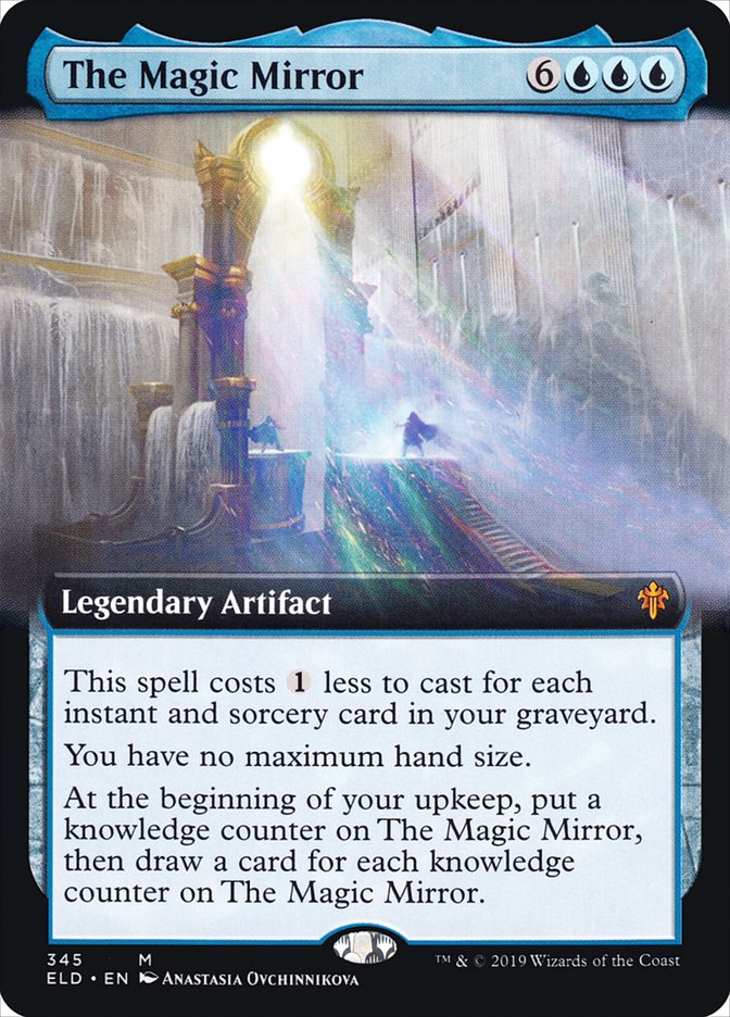 The Magic Mirror Extended Art 345 (Throne of Eldraine)  - Extended Art