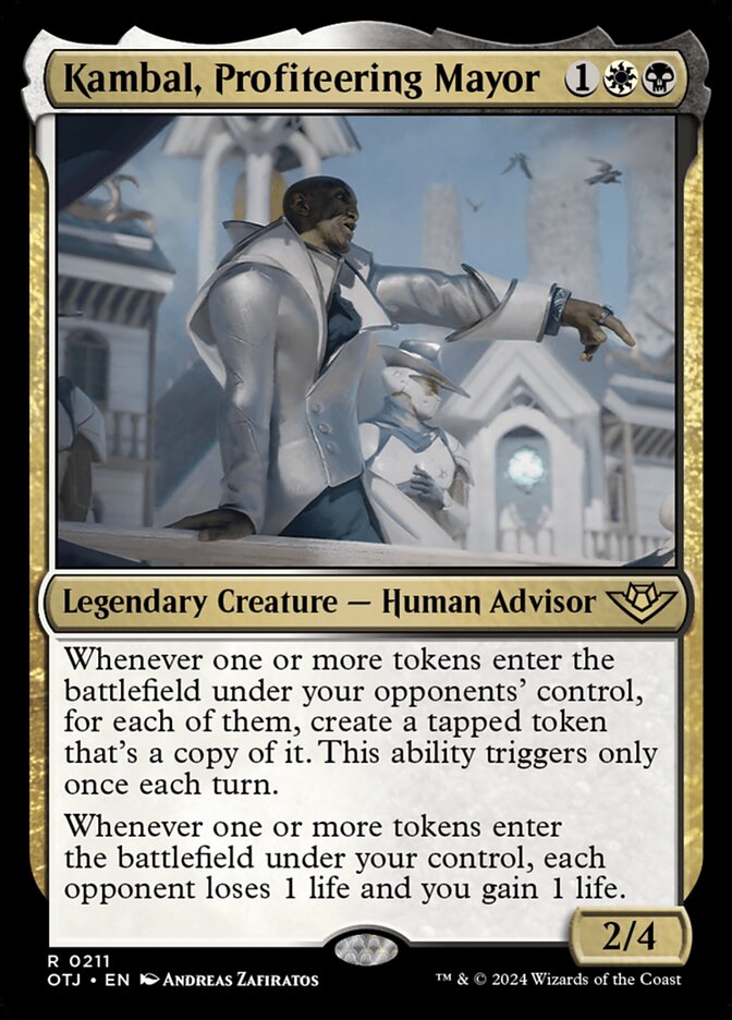 Kambal, Profiteering Mayor (Outlaws of Thunder Junction) 