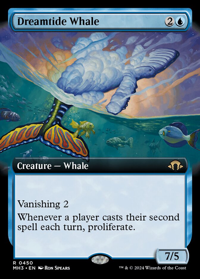Dreamtide Whale (Modern Horizons 3)  - Foil
