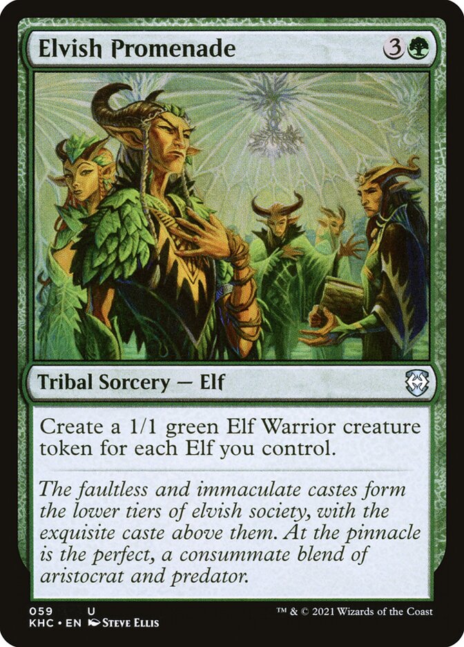 Elvish Promenade (Commander: Kaldheim) 