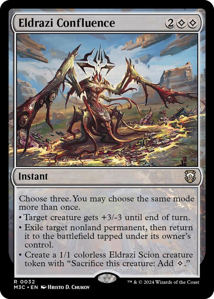 Eldrazi Confluence Ripple Foil (Commander: Modern Horizons 3)  - Foil