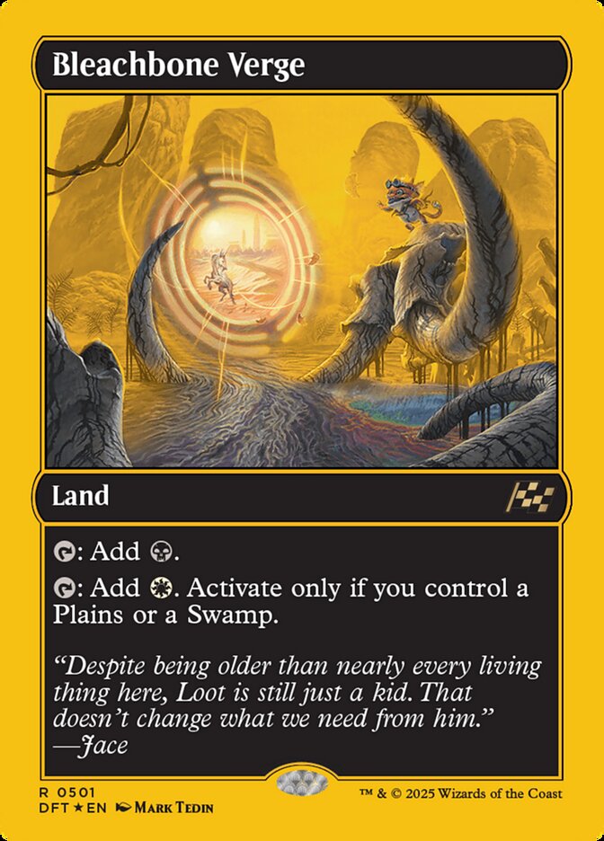 Bleachbone Verge (Aetherdrift)  - Foil