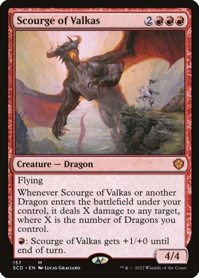 Scourge of Valkas (Starter Commander Decks) 