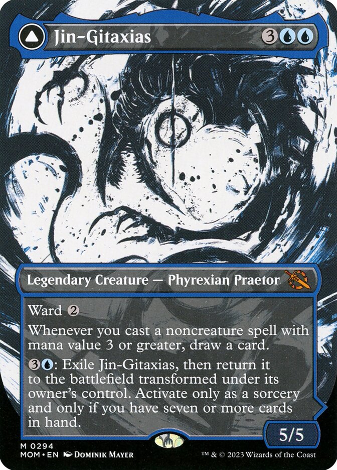 Jin-Gitaxias // The Great Synthesis 294 (March of the Machine)  - Foil