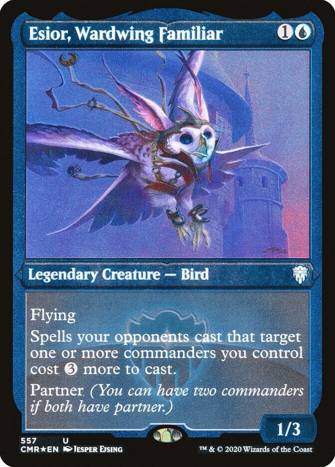 Esior Wardwing Familiar Foil Etched (Commander Legends)  - Foil