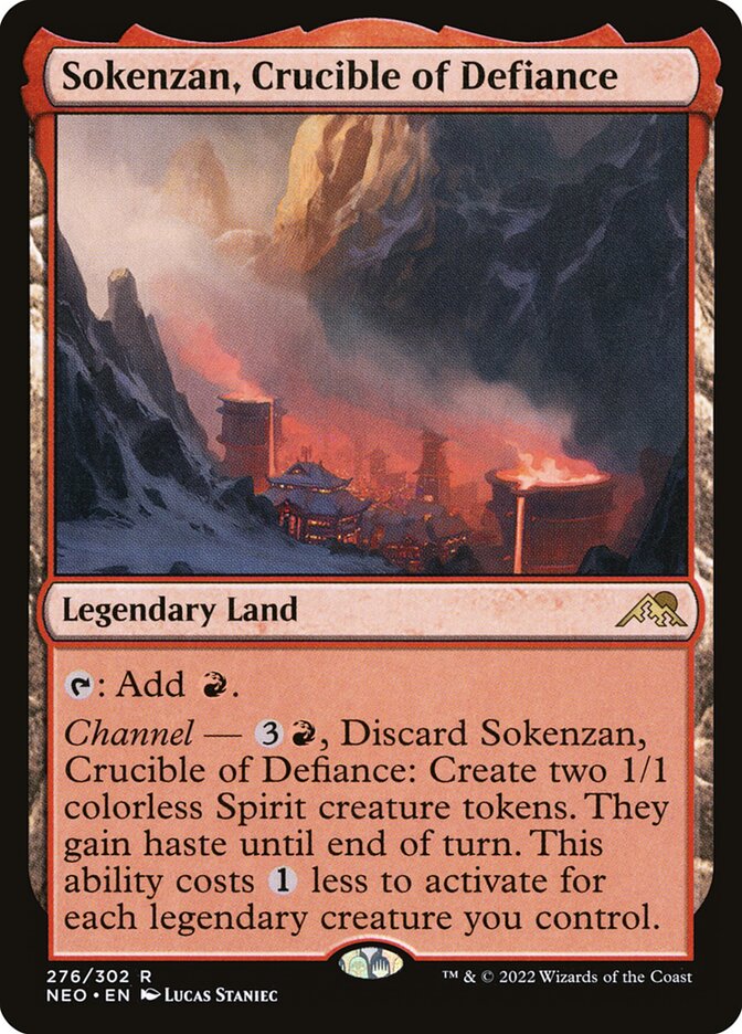 Sokenzan, Crucible of Defiance (Kamigawa: Neon Dynasty) 