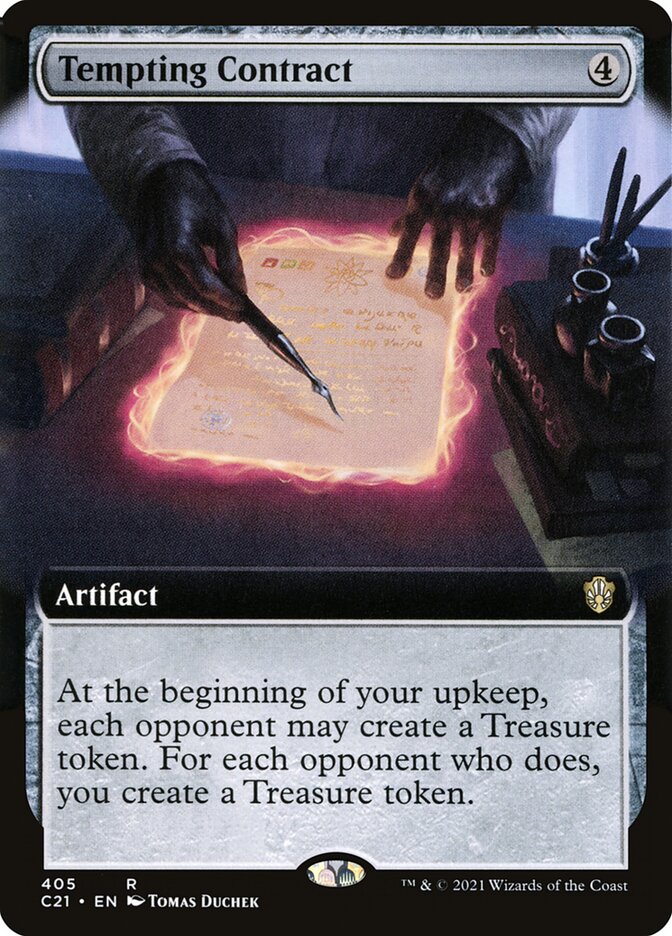 Tempting Contract (Commander 2021) 