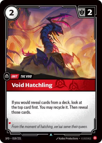 Void Hatchling 018/221 (Spiritforged) 