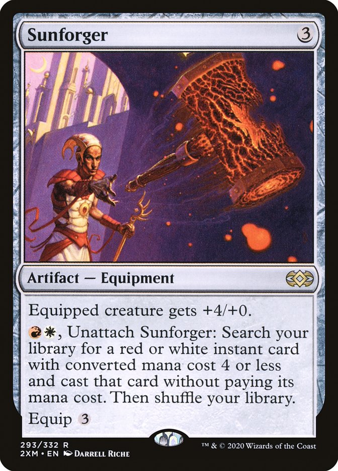 Sunforger 293/332 (Double Masters)  - Foil