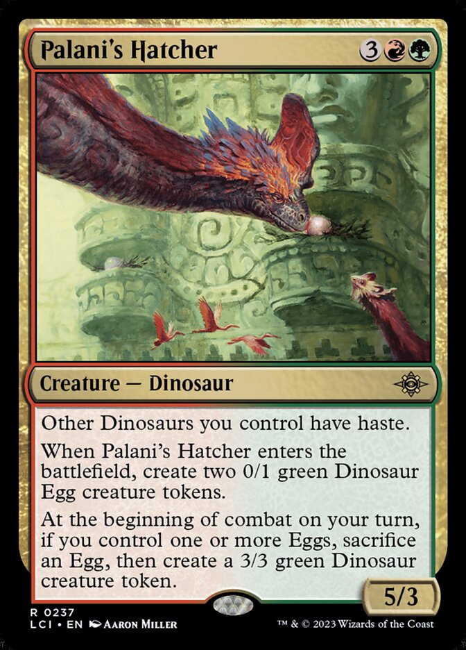 Palani's Hatcher 237/291 (The Lost Caverns of Ixalan)  - Foil