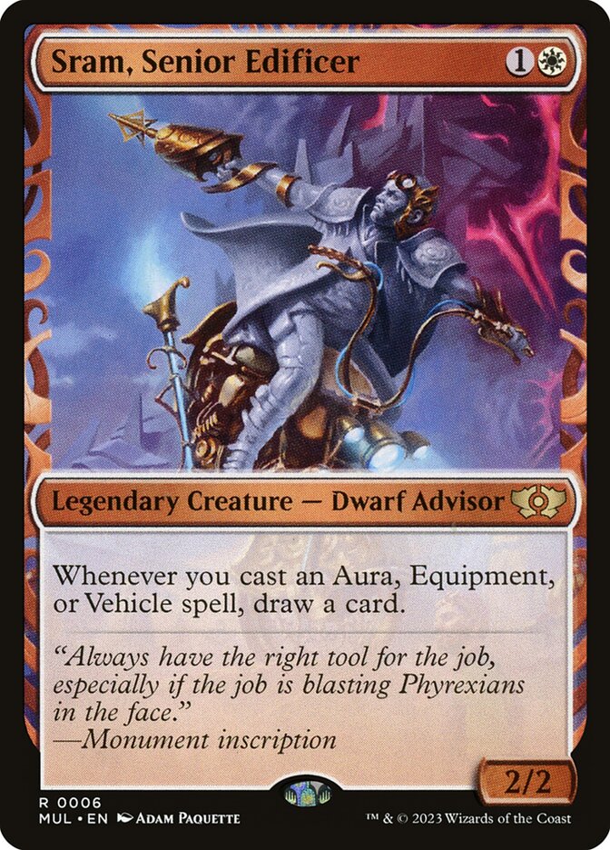 Sram, Senior Edificer (March of the Machine: Multiverse Legends) 