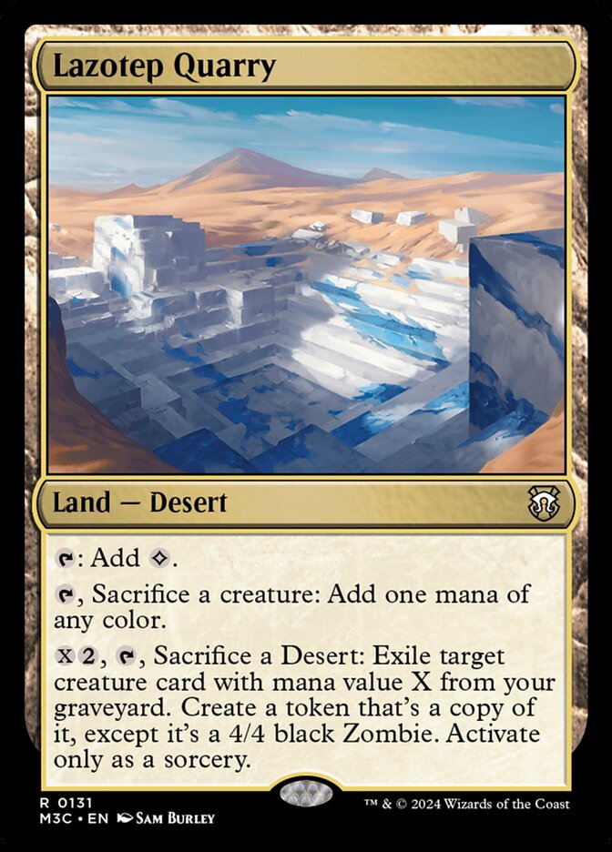 Lazotep Quarry (Commander: Modern Horizons 3) 