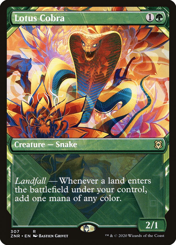 Lotus Cobra (Zendikar Rising)  - Foil