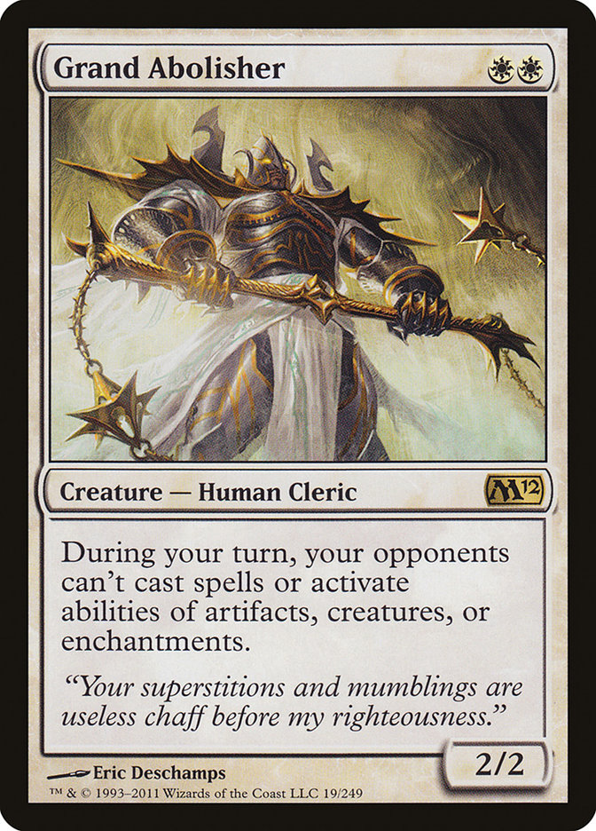 Grand Abolisher (Magic 2012 (M12)) 