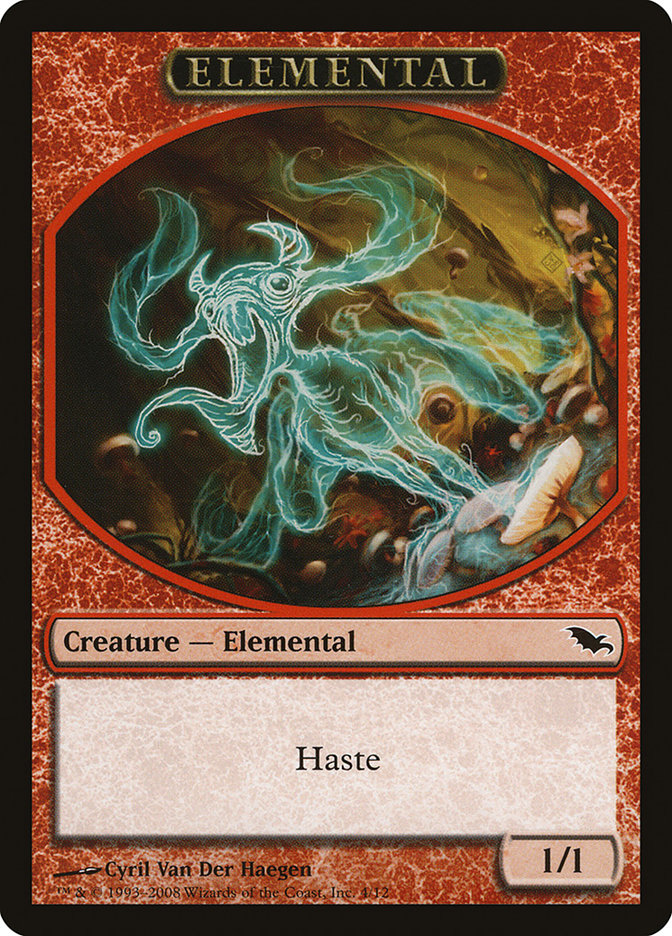 Elemental Token 4/12 (Shadowmoor) 