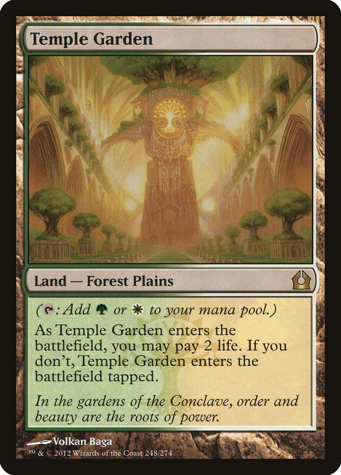 Temple Garden (Return to Ravnica) 