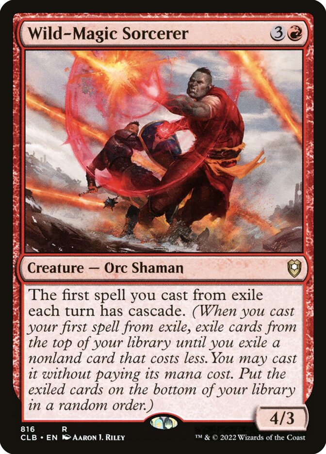 Wild-Magic Sorcerer (Commander Legends: Battle for Baldur's Gate) 