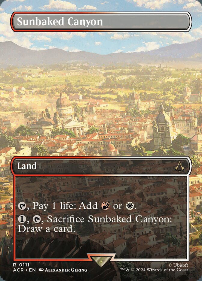 Sunbaked Canyon (Universes Beyond: Assassin's Creed) 