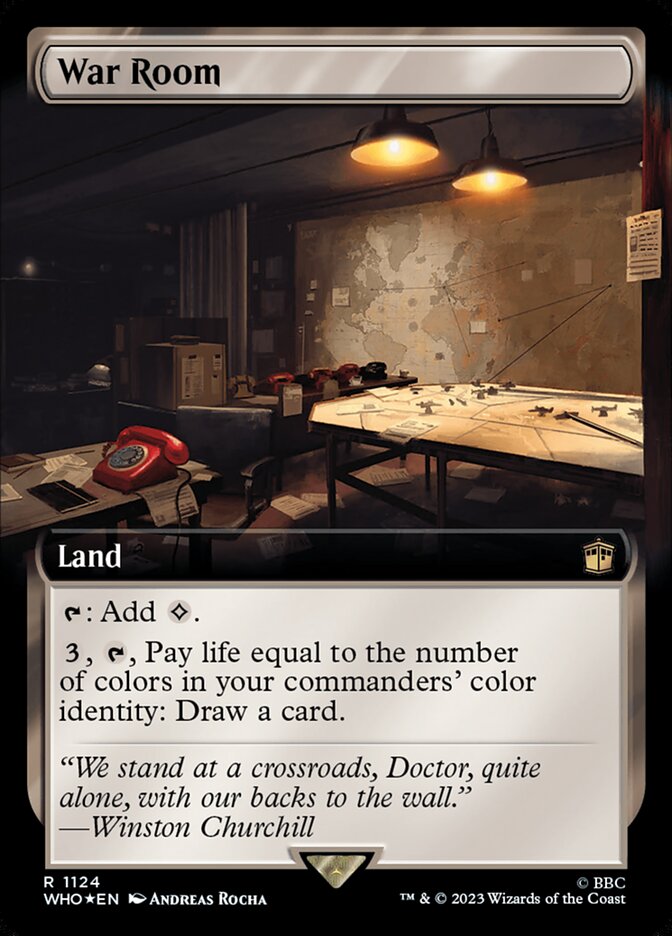 War Room (Universes Beyond: Doctor Who)  - Foil
