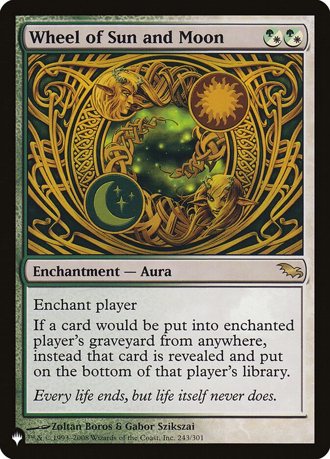 Wheel of Sun and Moon (The List Reprints) 