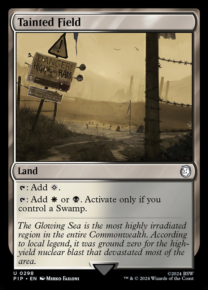 Tainted Field (Universes Beyond: Fallout)  - Foil